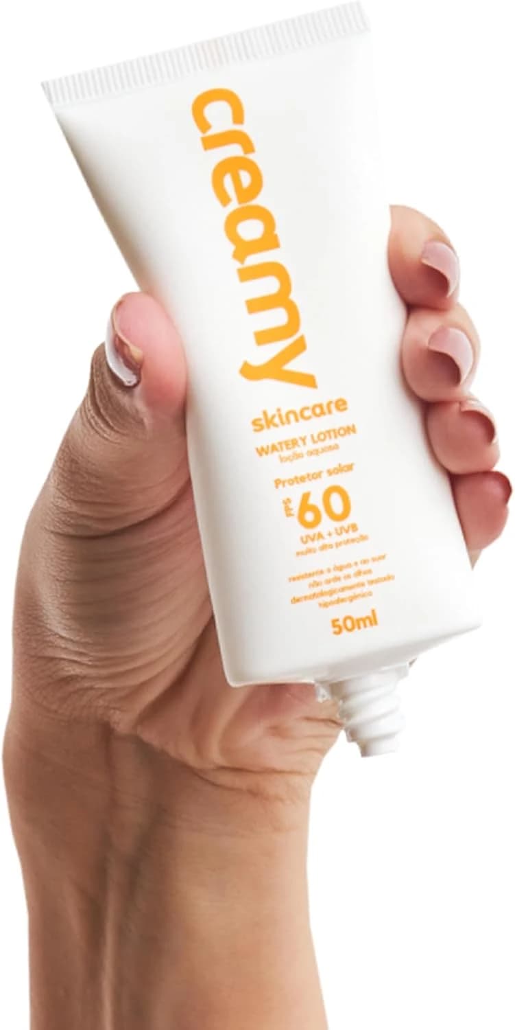 Creamy Skincare Protetor Solar 50g | FPS 60